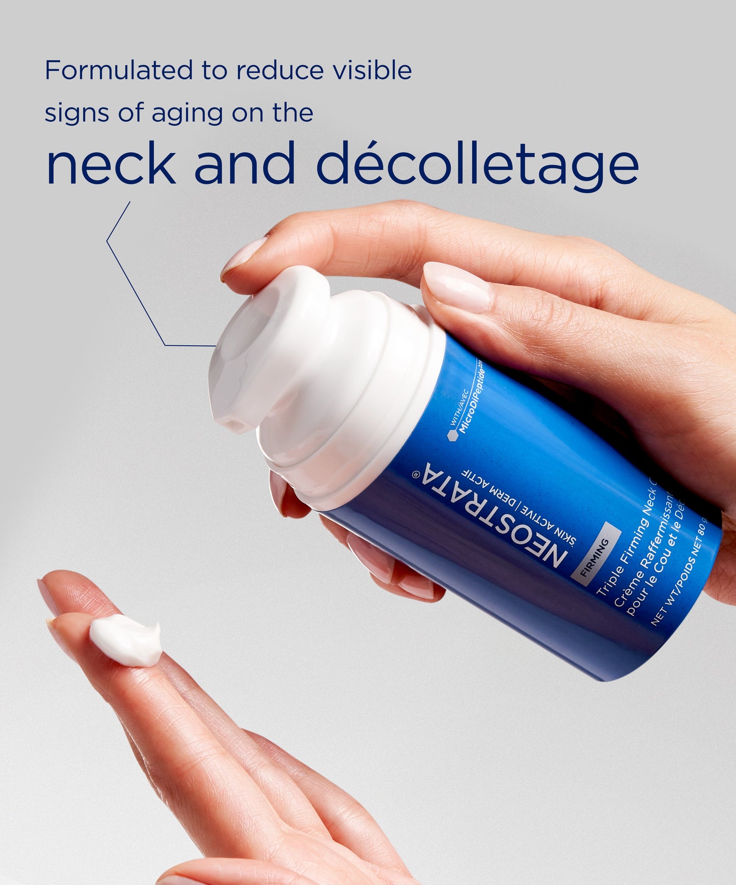 NEW! Triple Firming Neck Cream with MicroDiPeptide229®